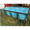 Image 2 : Plastic Water Trough for Large Livestock in Iron Frame