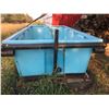 Image 3 : Plastic Water Trough for Large Livestock in Iron Frame