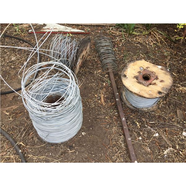 High Tensile Telephone Wire - (2) New Rolls