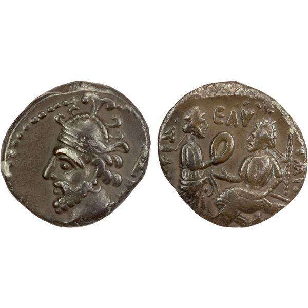 PARTHIAN KINGDOM: Vologases III, AD 105-147, BI tetradrachm (13.71g), CE435 (123/24 AD), bold VF