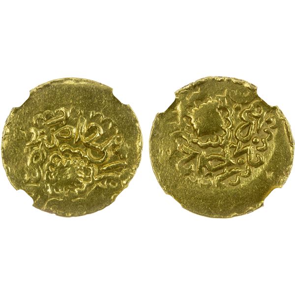 ALAWI SHARIF: 'Abd al-Rahman, 1822-1859, AV bunduqi, Fès, AH1251, NGC AU53