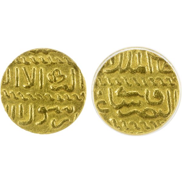 BURJI MAMLUK: Qa'itbay, 1468-1496, AV ashrafi (3.39g), NM, ND, ANACS VF35