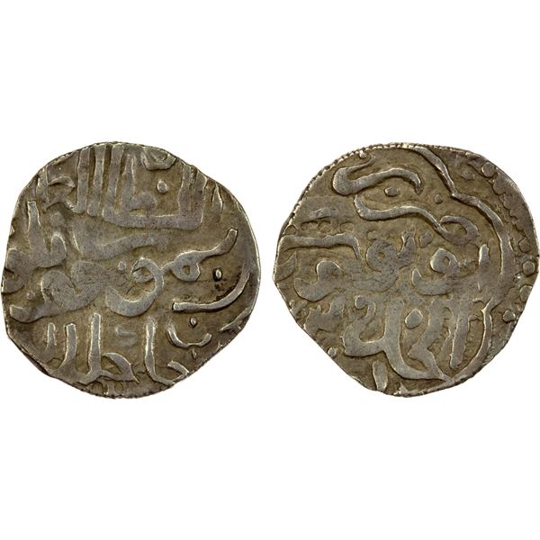 GOLDEN HORDE: Timur Qutlugh, 1395-1401, AR dirham (1.14g), Uluq al-Jadida, AH(8)01, VF