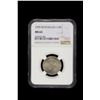 Image 2 : SEYCHELLES: George VI, 1937-1952, AR 1/2 rupee, 1939, NGC MS63