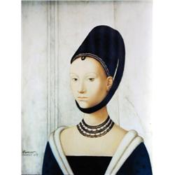 J.K. HANSEGGER 075 TINGLE TANGLE IN TIBETAN O/C 20