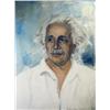 Image 1 : J.K. HANSEGGER 48 O/C PORTRAIT OF EINSTEIN 25"X35"