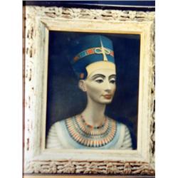 J.K. HANSEGGER 40 O/C NEFERTITI 16"X20" (FRAMED)