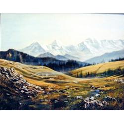 J.K. HANSEGGER 861 JUNGFRAU MONCH UND EIGER VOM BE