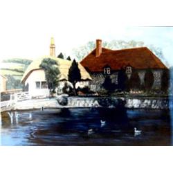 J.K. HANSEGGER 816 O/P SINGLETON NEAR LONDON 28"X2