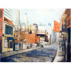 J. K. HANSEGGER 849 STREET SCENE "KONSTRUCT SHAPES