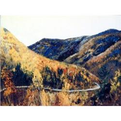 J. K. HANSEGGER 791 PALLETTE KNIFE PAINTING ON CAN