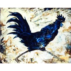 J.K. HANSEGGER 556 O/C ROOSTER 30"X24"