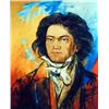 Image 1 : J.K. HANSEGGER 250 PORTRAIT OF BEETHOVEN 24"X30"