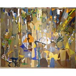 J K HANSEGGER 973 O/C "ABSTRACT EXPRESSI