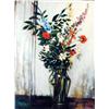 Image 1 : J.K. HANSEGGER 432 FLOWERS IN GLASS VASE O/C