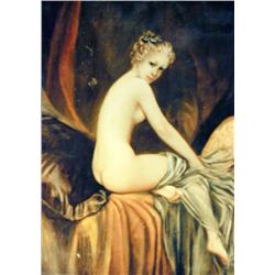 J.K. HANSEGGER 91 "EARLY NUDE 1930" 16"X20" O/C