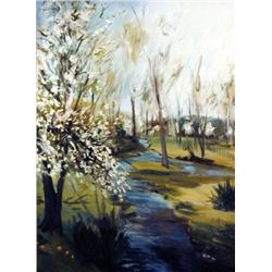 J. K. HANSEGGER 667 O/C TREES IN BLOSSOM