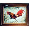 Image 1 : J.K. HANSEGGER 524 O/C ROOSTER 24"X18"