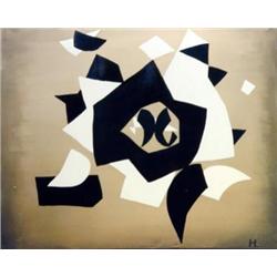 J K HANSEGGER 953 O/C BLACK AND WHITE AB