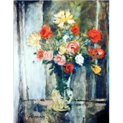 J.K. HANSEGGER 434 ROSES 24"X30"