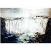Image 1 : J K HANSEGGER 827 OIL ON BOARD "NIAGARA FALLS"