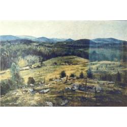 J K HANSEGGER 783 OIL ON CANVAS "ECHO HILL NORD HI
