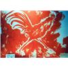 Image 1 : J.K. HANSEGGER 480 O/P RED ROOSTER 40"X32"