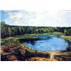 Image 1 : J.K. HANSEGGER 662 O/B COUNTRY LAKE 39"X30"