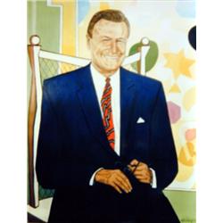 J.K. HANSEGGER 052 O/C PORTRAIT NELSON ROCKEFELLE