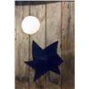 Image 1 : J.K. HANSEGGER 946 FRAMED BARN SIDING W/ MOON &