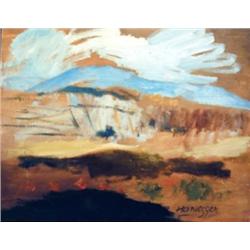 J.K. HANSEGGER 794 O/C BLUE HOUSE & MUSHROOM FACTO