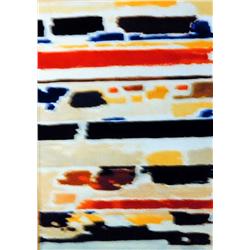 J.K. HANSEGGER 1155 O/P MATTED ABSTRACT PARALLELS