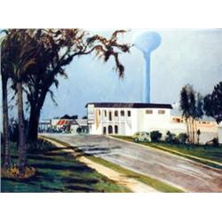 J.K. HANSEGGER 751 O/P BUILDINGS W/ WATER TOWERS