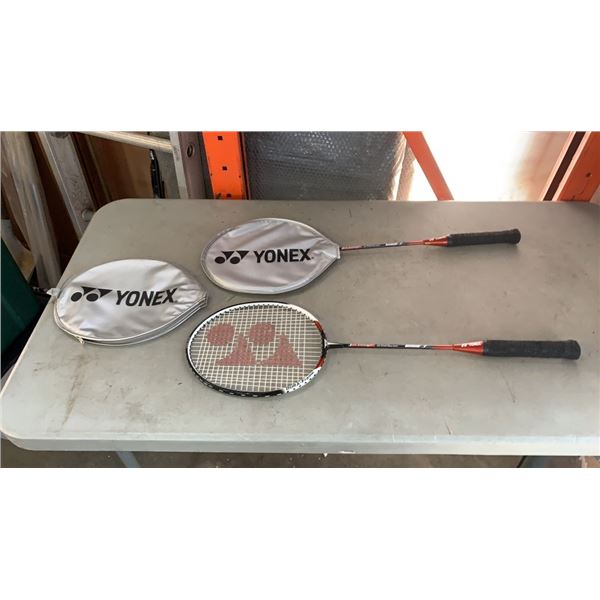 2 YONEX BADMINTON RACKETS