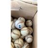 Image 3 : BOX OF BASEBALLS