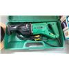 Image 5 : HITACHI RECIPROCATING SAW WITH LOW PRESSURE SPRAY GUN, HANGERS  AND SPOOL OF CABLE