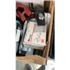 Image 9 : BOX AND CRATE OF FAUCETS, TRAINING WHEELS, ROCK TUMBLER AND MORE