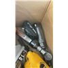 Image 4 : 2 BOXES OF ROOFING TORCHES NAIL GUN AND LASER LEVEL