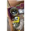 Image 13 : 2 BOXES OF 1/4IN, 5/16IN, 3/8IN NUTS AND BOLTS WITH HAND TOOLS AND MORE