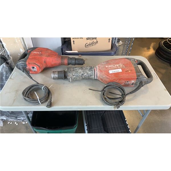 2 HEAVY DUTY HILTI TOOLS TE 700 AVR AND TE 1500 AVR BOTH FOR PARTS