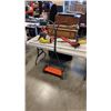 Image 1 : 2 ELECTRIC WEED TRIMMERS BOTH WORKING, LONG POWER BAR AND HUSQVARNA REEL MOWER
