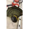 Image 3 : 2 ELECTRIC WEED TRIMMERS BOTH WORKING, LONG POWER BAR AND HUSQVARNA REEL MOWER
