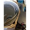 Image 5 : BOX OF INSULATED FOIL, WOOD BOARD AND MORE