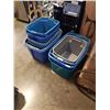 Image 1 : LOT OF VARIOUS STORAGE TOTES