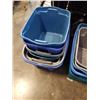 Image 4 : LOT OF VARIOUS STORAGE TOTES