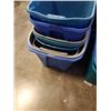 Image 5 : LOT OF VARIOUS STORAGE TOTES