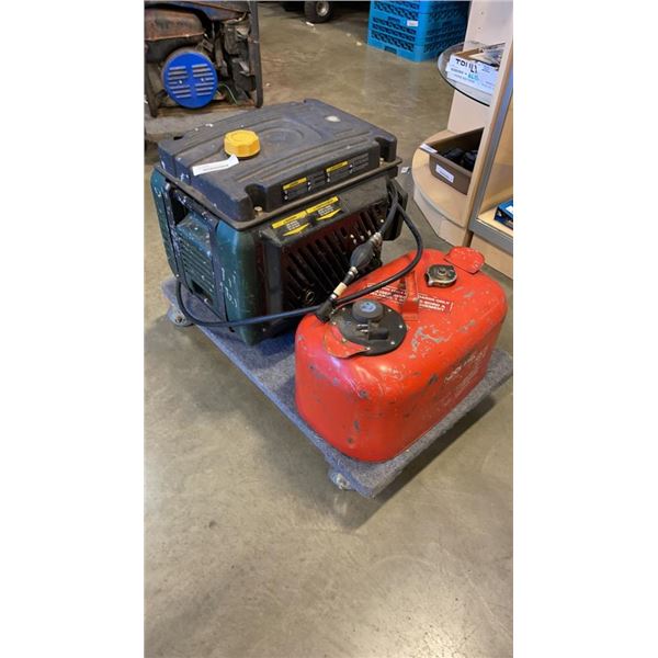 YARDWORKS 2150W PORTABLE GENERATOR WITH METAL GAS