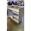 Image 4 : RETAIL/RECEPTION DESK AND FOLDING NEWSPAPER STAND