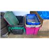 Image 1 : LOT OF VARIOUS STORAGE TOTES