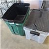 Image 1 : LOT OF STORAGE TOTES